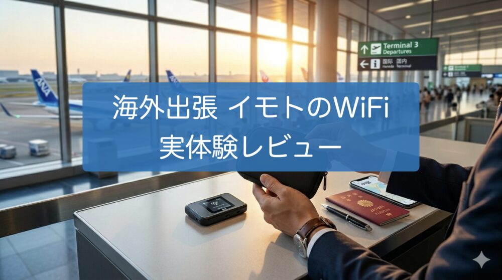 イモトのWiFiレビュー記事のアイキャッチ画像